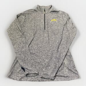 LA Chargers Nike Dri-fit Women’s 1/4 Zip Pullover Size Medium